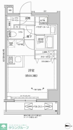 RELUXIA本所吾妻橋IIIの物件間取画像